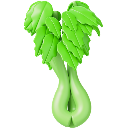 Celery  3D Icon