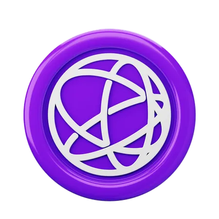 Moneda TIA de Celestia  3D Icon