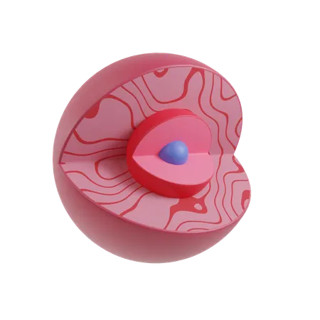 Cell  3D Icon