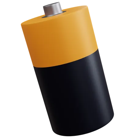3 D Rendering Battery Isolated 3D Icon