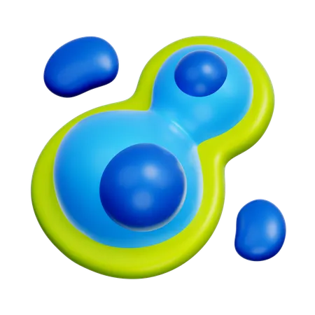 Cell Division  3D Icon