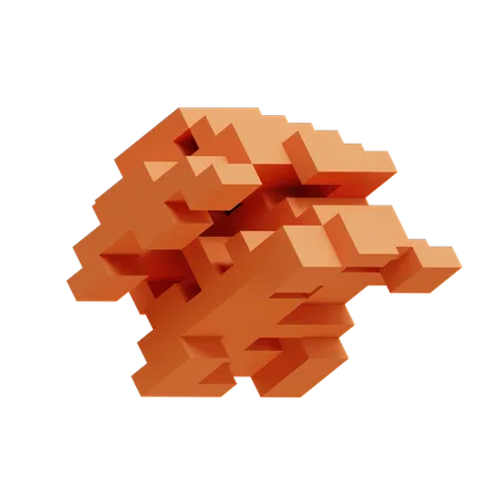 Cell Fracture  3D Icon