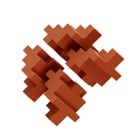 Cell Fracture  3D Icon
