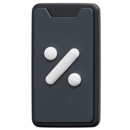 Cell Phone  3D Icon