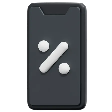 Cell Phone  3D Icon