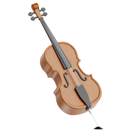 Cello  3D Icon