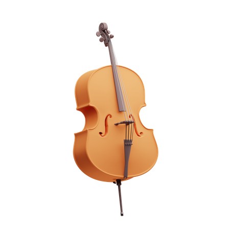 Cello  3D Icon