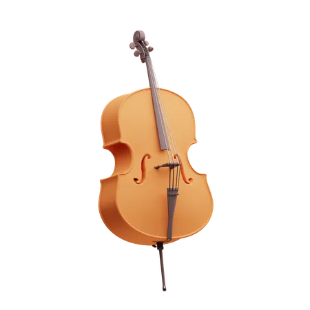 Cello  3D Icon