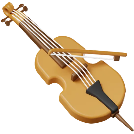 Cello  3D Icon