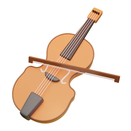 Cello 3D Icon