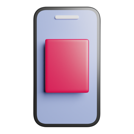 Cellulare  3D Icon