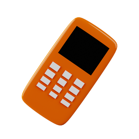 Téléphone portable  3D Icon