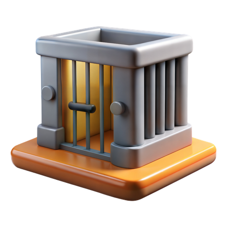 Cellule de prison  3D Icon