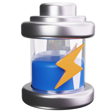 Cellule énergétique  3D Icon
