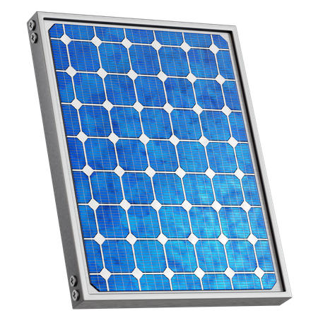 Cellule photovoltaïque  3D Icon