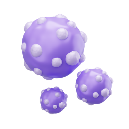 Cellules cancéreuses  3D Icon