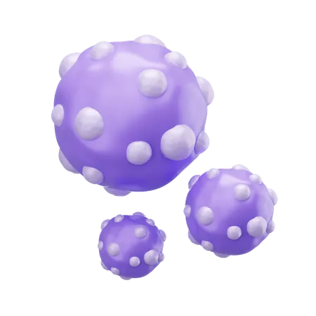 Cellules cancéreuses  3D Icon