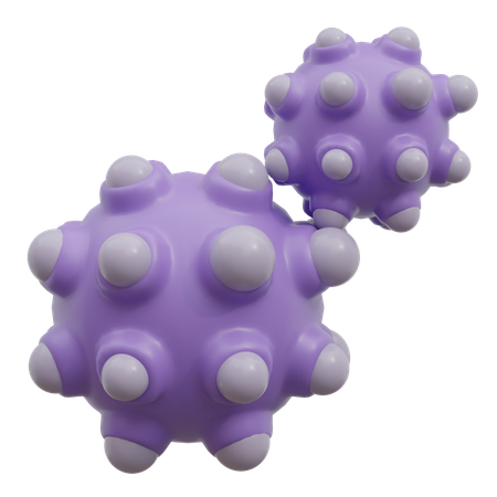 Cellules cancéreuses  3D Icon