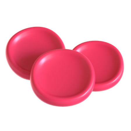 Cellules sanguines  3D Icon