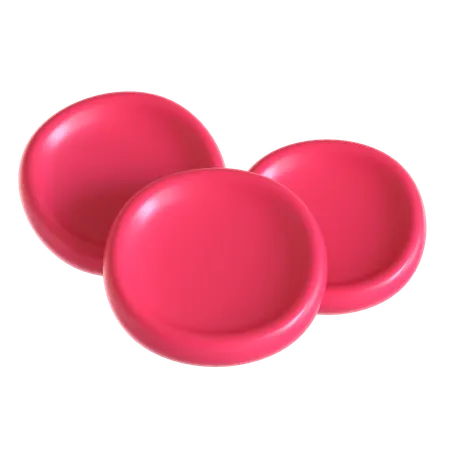 Cellules sanguines  3D Icon