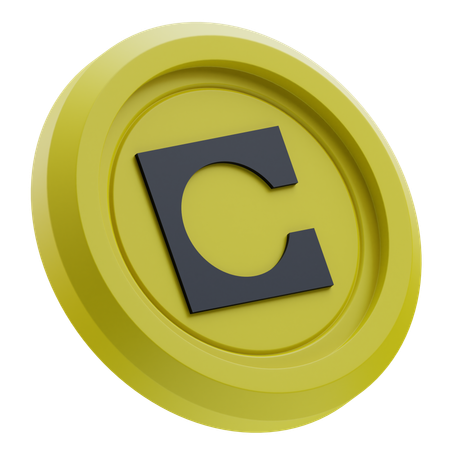 Celo Cryptocurrency  3D Icon