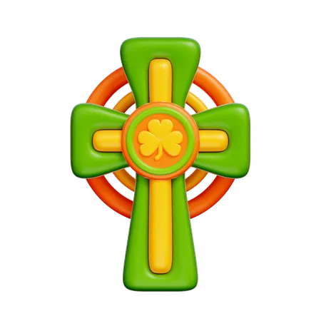 Celtic Cross  3D Icon