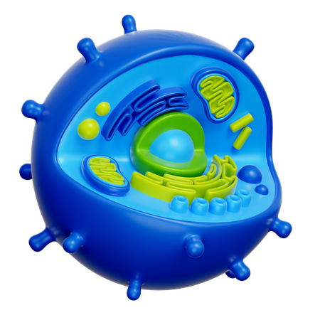 Célula  3D Icon