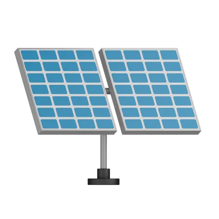 Célula fotovoltaica  3D Icon