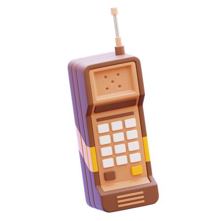 Celular de tijolo  3D Icon