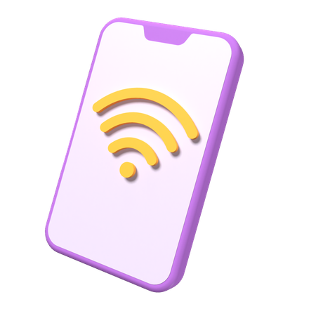 Wi-Fi móvel  3D Icon