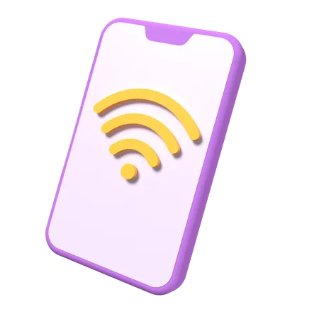 Wi-Fi móvel  3D Icon