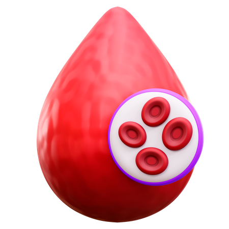 Células sanguíneas  3D Icon