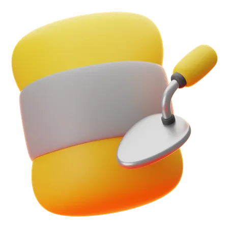 Cement Bag  3D Icon