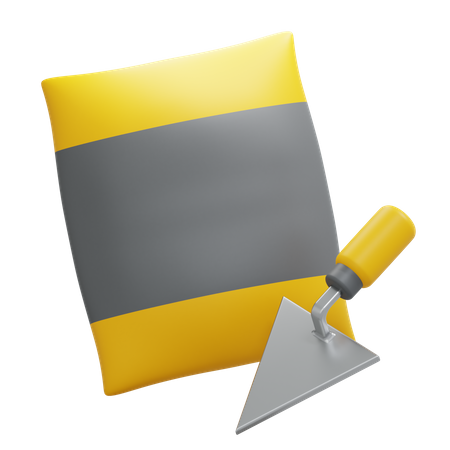 Cement Bag  3D Icon