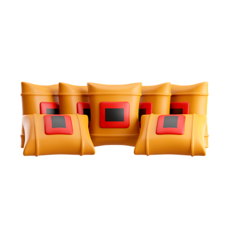 Cement Bag  3D Icon