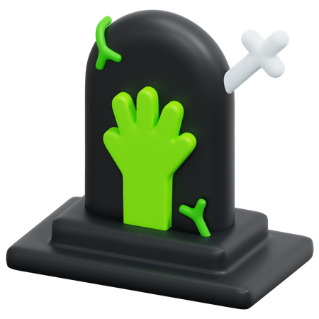 Cementerio de zombies  3D Icon