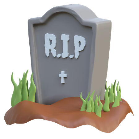 Cemetery Graveyard Halloween  3D Icon