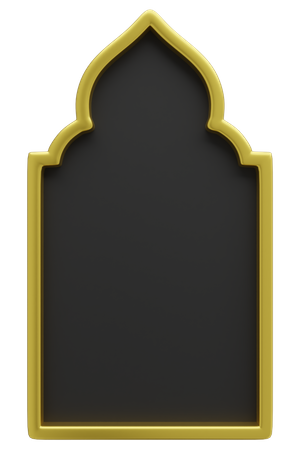 Pano de fundo islâmico  3D Icon