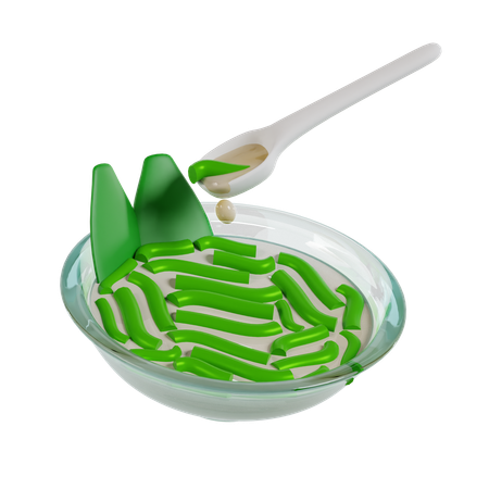 Cendol  3D Icon