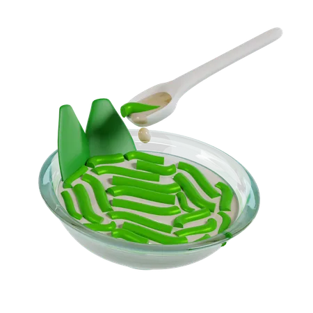 Cendol  3D Icon