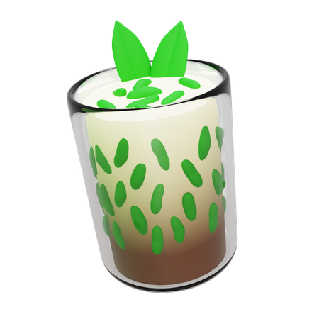 Cendol Indonesian Drink  3D Icon