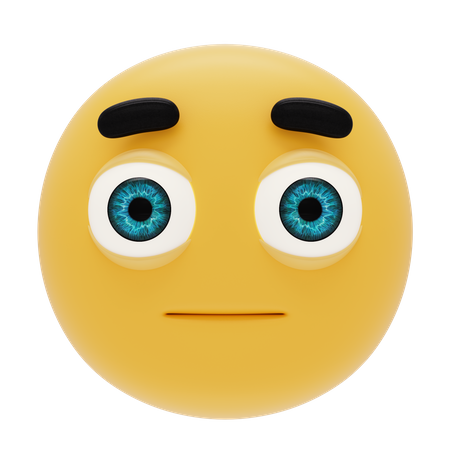 Emoji con el ceño fruncido  3D Icon