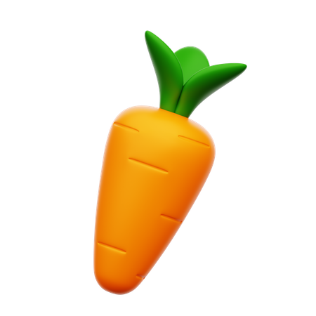 Cenoura  3D Icon