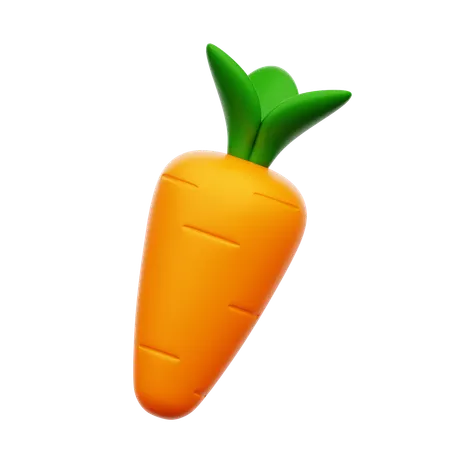 Cenoura  3D Icon