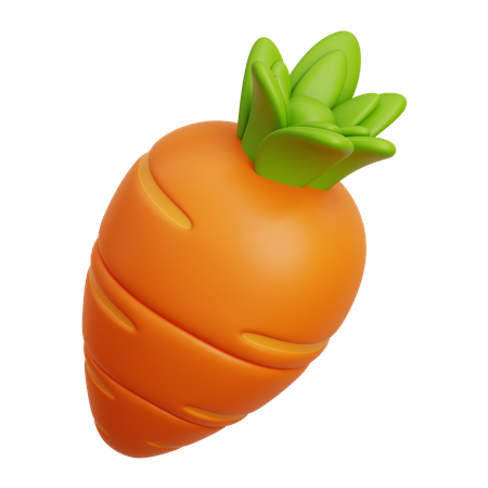 Cenoura  3D Icon