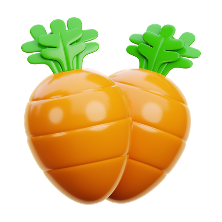 Cenoura  3D Icon