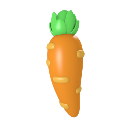 Cenoura  3D Icon