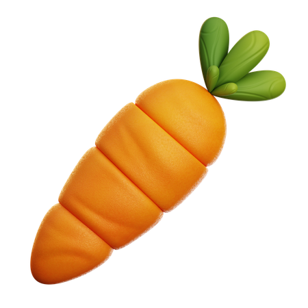Cenoura  3D Icon