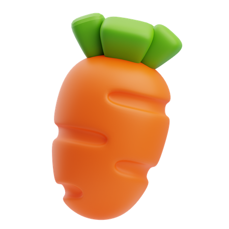 Cenoura  3D Icon