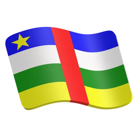 Central African Republic  3D Icon